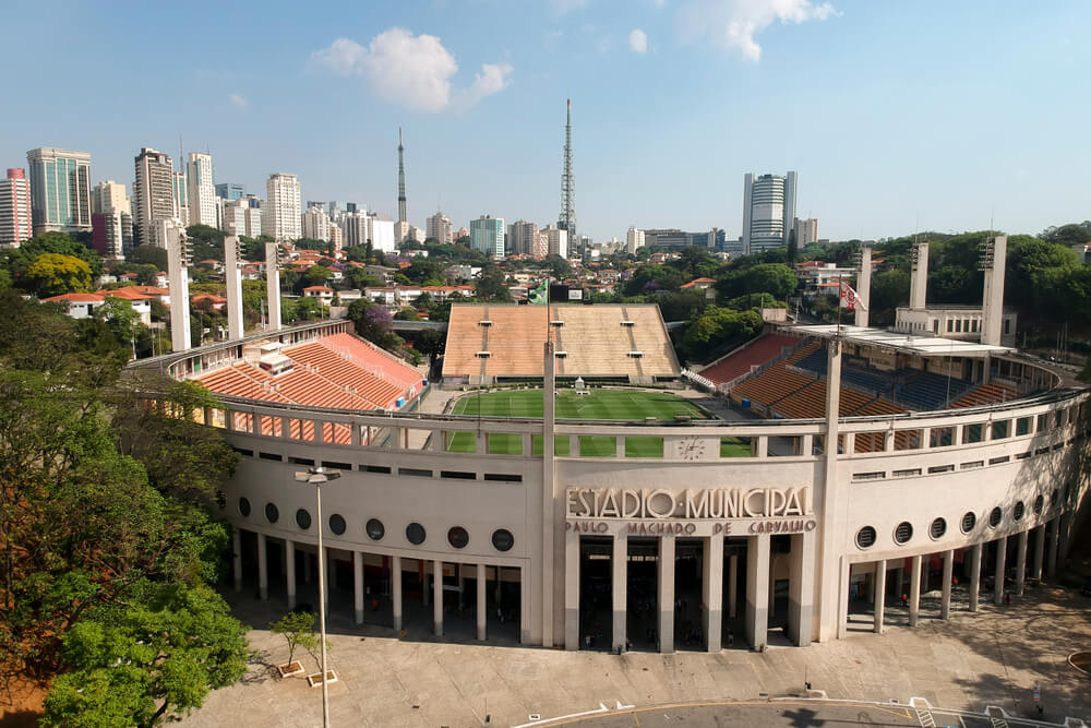 Le Musée du football, installé au sein du stade Estádio Paulo Machado de Carvalho à São Paulo ©Shutterstock