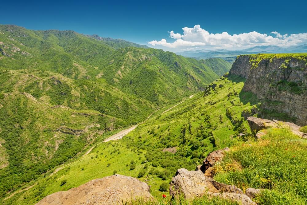 Le canyon Debed qui traverse les terres arméniennes ©Shutterstock