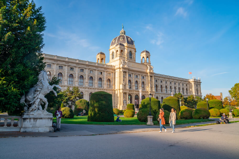 Le Naturhistorisches Museum situé dans la ville de Vienne en Autriche ©Shutterstock