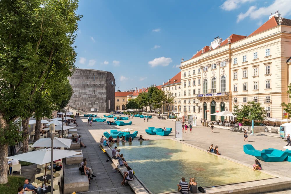 Le Museumsquartier, un accès à 6 musées viennois ©Shutterstock