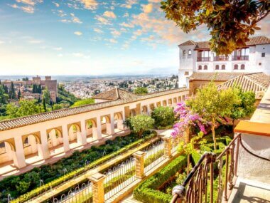 Grenade vue depuis l'Alhambra ©Shutterstock