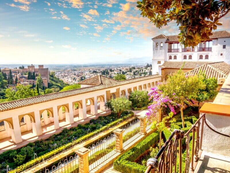 Grenade vue depuis l'Alhambra ©Shutterstock