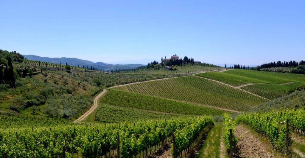 Les collines du Chianti, des terres viticoles à visiter © Visit Tuscany