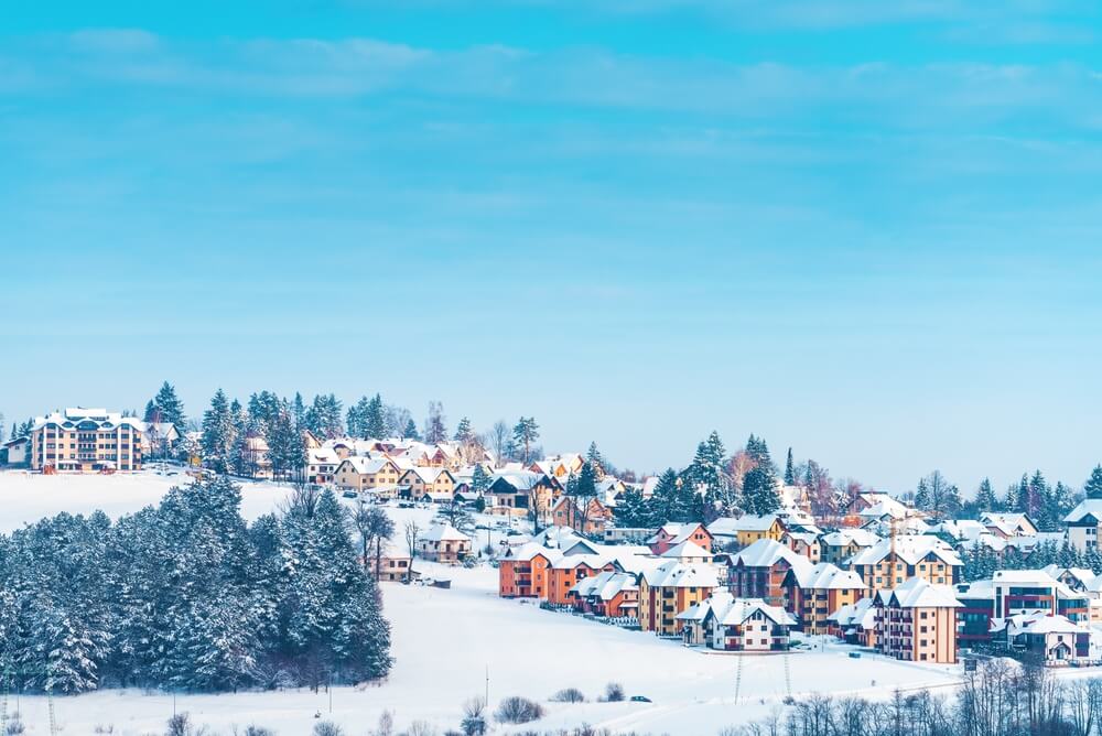 La station et le village de Zlatibor, idéal pour les escapades nature en hiver ©Shutterstock