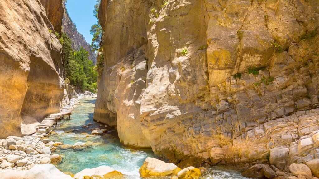 Les Gorges de Samaria, espace naturel remarquable en Crète ©Evaneos