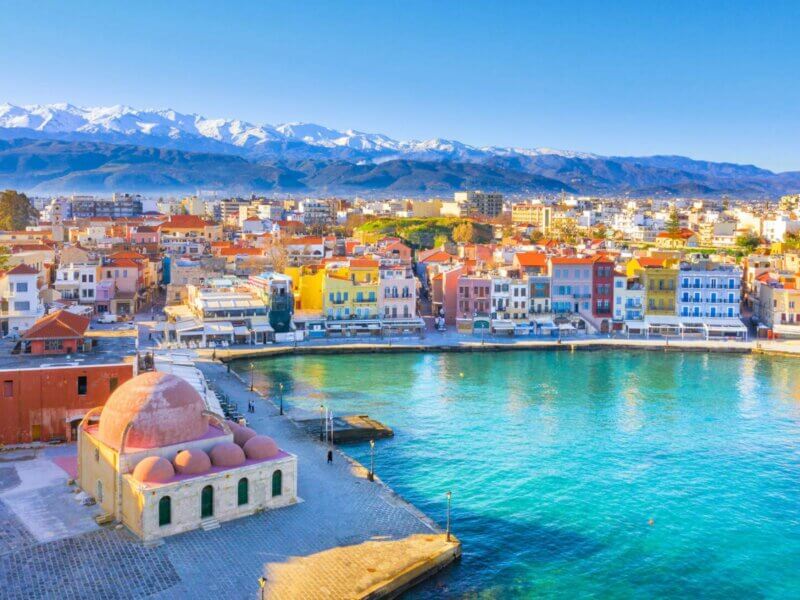 Arpentez les rues colorées de La Canée pour visiter La Crète ©Ulysse