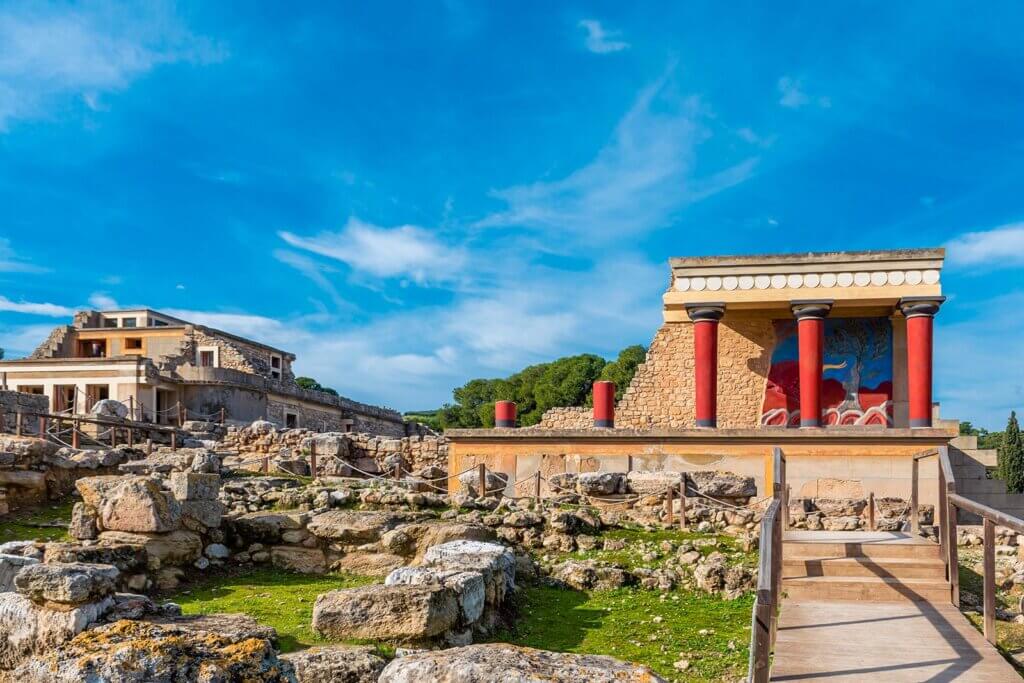Visitez les vestiges du Palais de Knossos ©TheHotel.gr