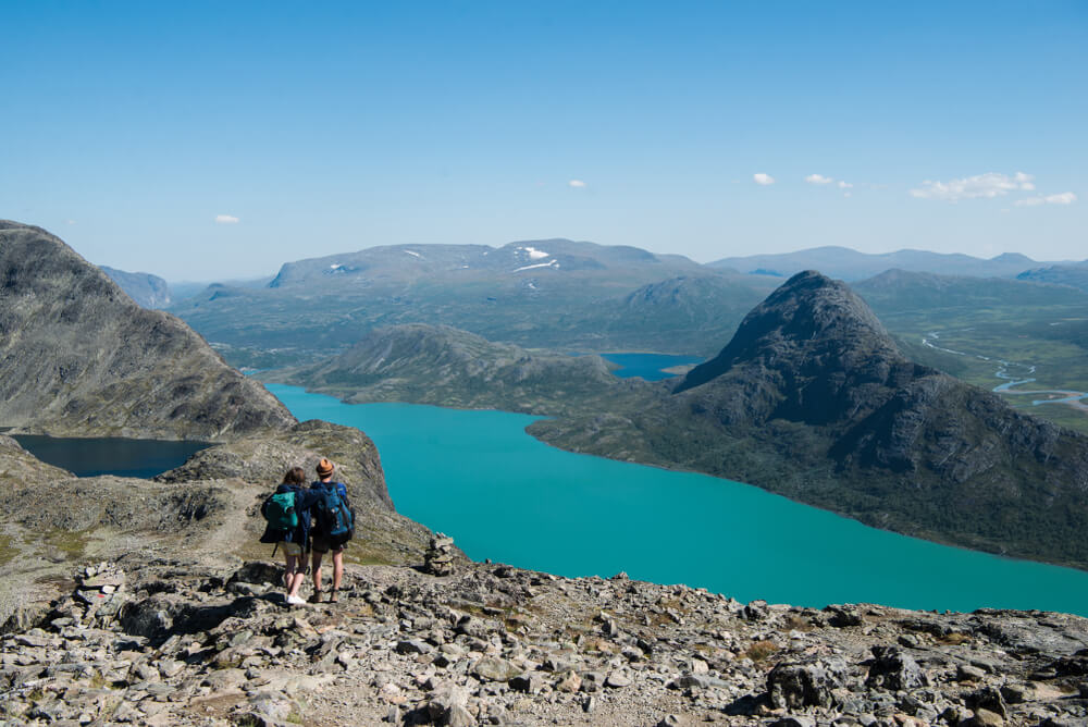 Le Parc national de Jotunheimen idéal pour de grandes randonnées dans les montagnes norvégiennes ©Shutterstock