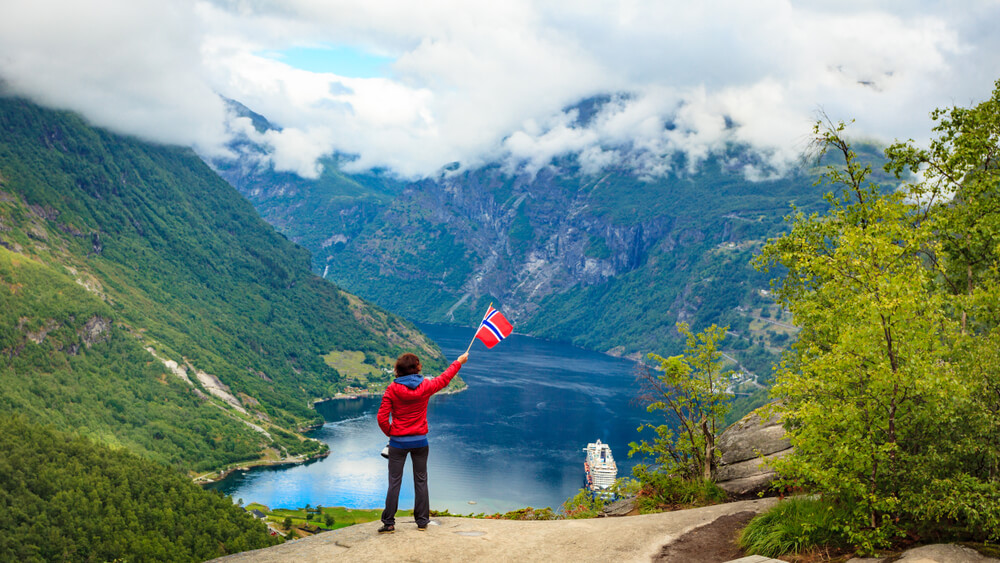 La vue depuis Geirangerfjord, fjord classé à l'UNESCO ©Shutterstock
