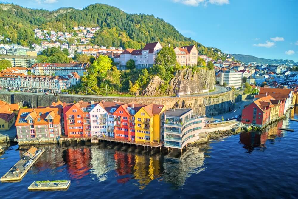 Découvrez le quartier de Skutevik à Bergen ©Shutterstock