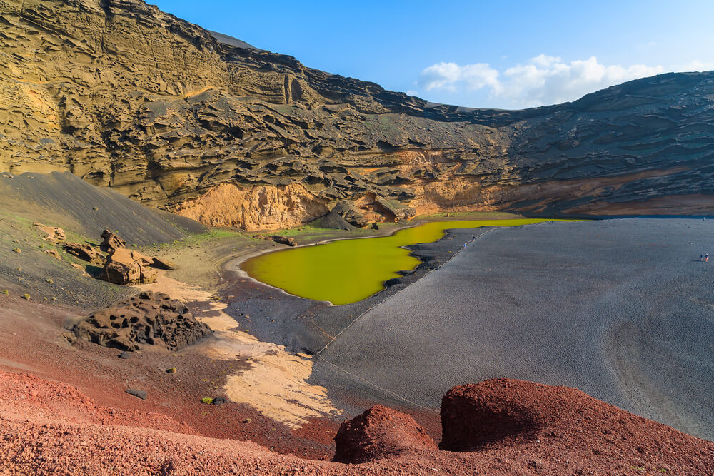 Le Lac Vert d'El Golfo, un spectacle presque irréel ©Shutterstock 