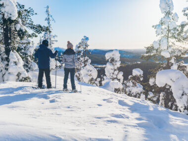 Profitez d'un levé de soleil sur les pistes de Levi, proche de Kittilä ©Shutterstock