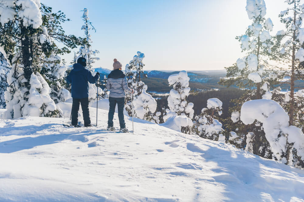 Profitez d'un levé de soleil sur les pistes de Levi, proche de Kittilä ©Shutterstock