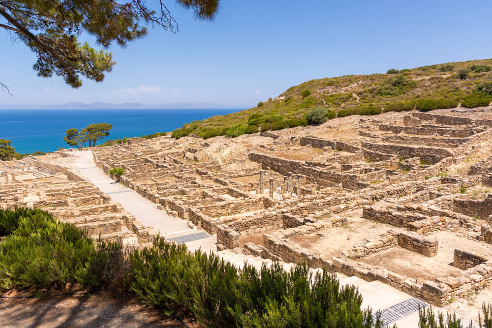 Le site historique de Kamiros ©Shutterstock