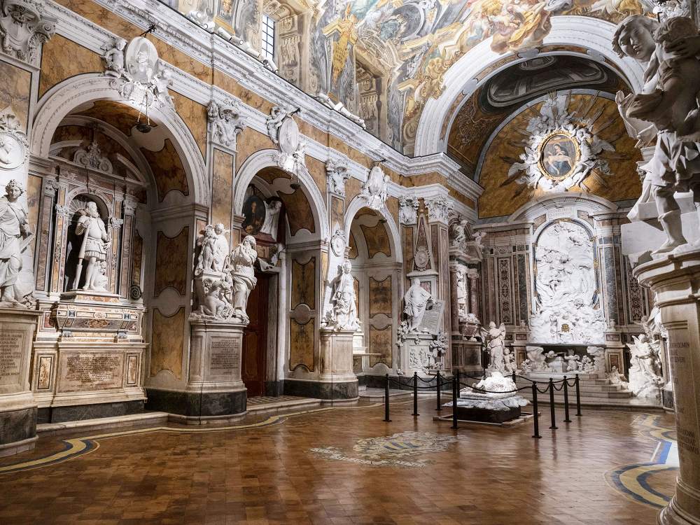 L'intérieur de la Chapelle Sansevero de Naples ©Il Giornale dell'Arte
