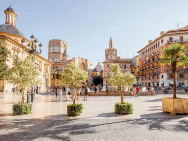 Plaza de la Reina est l’une des places les plus emblématiques de Valence © Barcelo