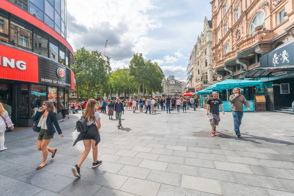 Leicester Square, un quartier idéal pour les divertissements en tout genre ©Shutterstock