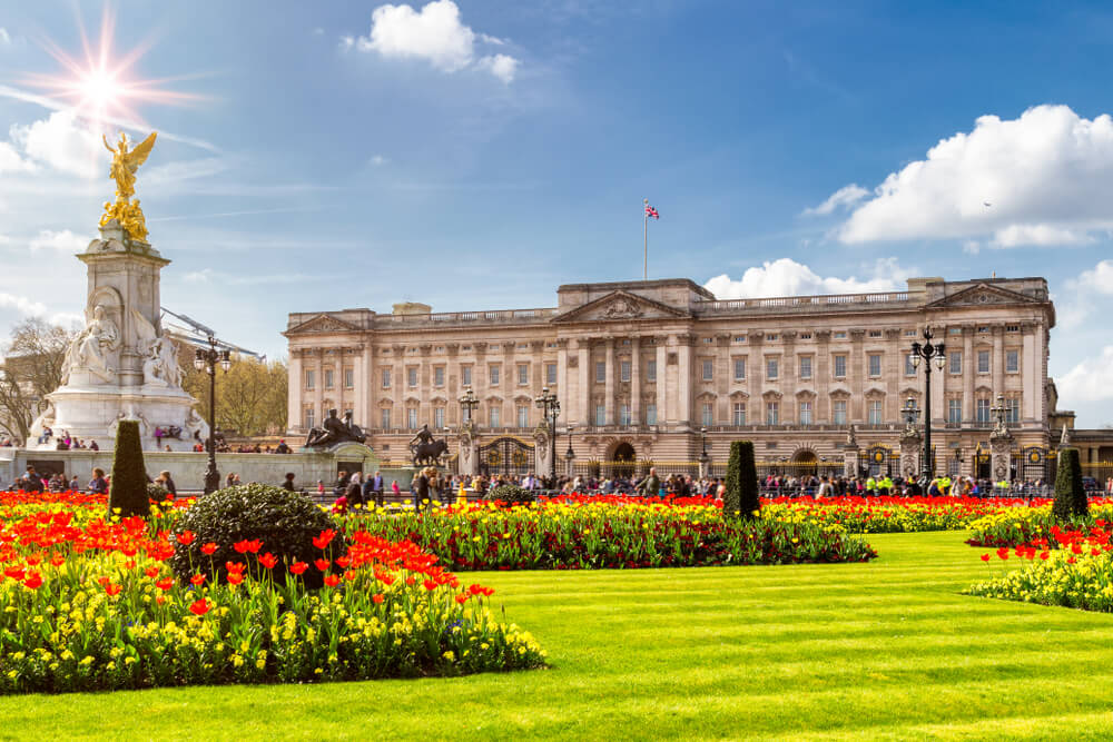 Le Palais de Buckingham, résidence officielle du monarque britannique ©Shutterstock