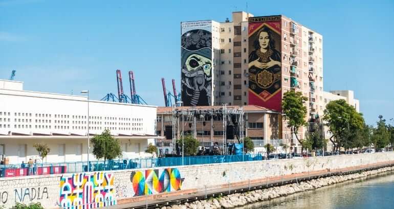 Venez profiter du quartier de Soho à Málaga ©VisitaCostadelSol