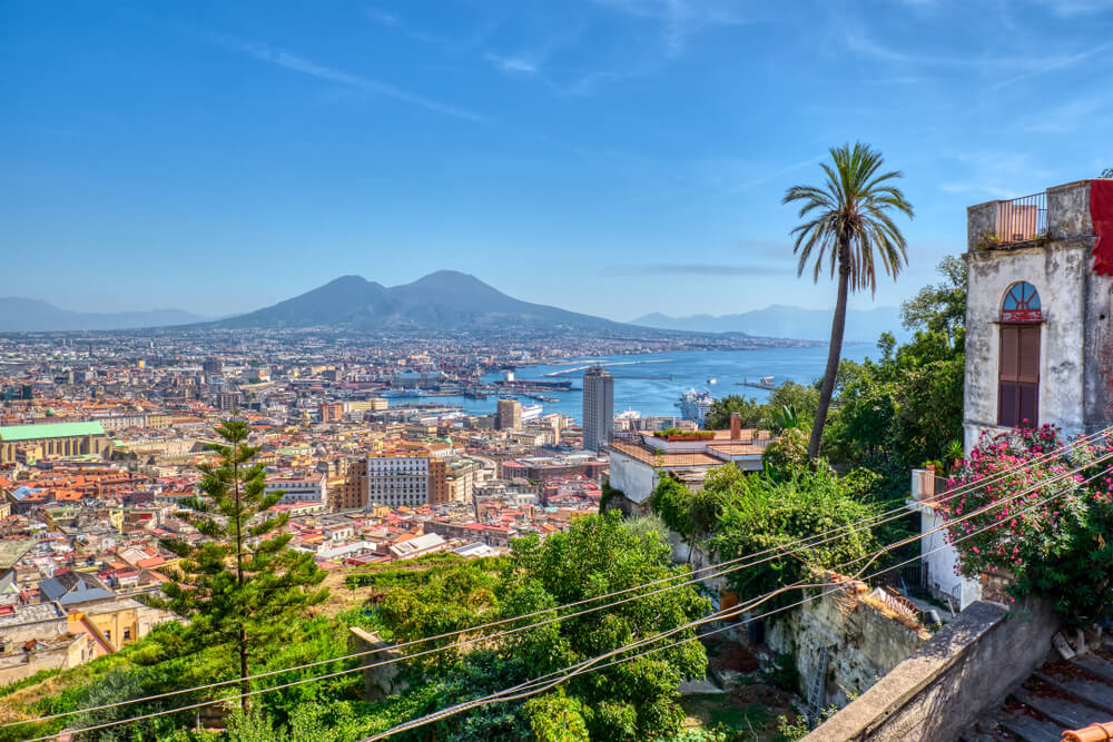 Vue sur Naples depuis le quartier Vomero ©Shutterstock