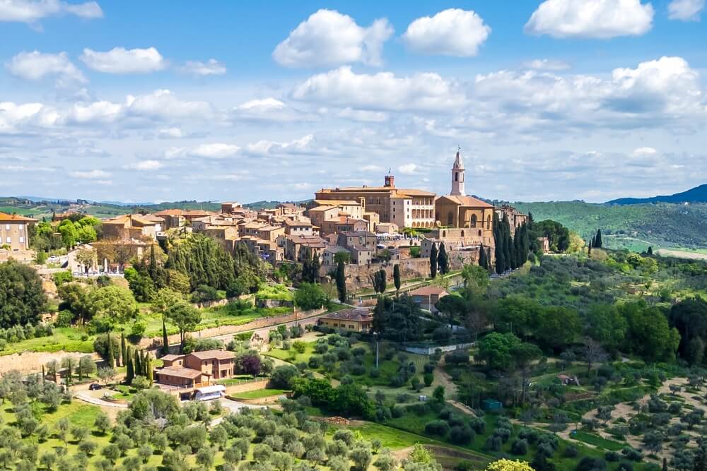 Pienza, ville authentique de la Toscane en Italie ©Shutterstock