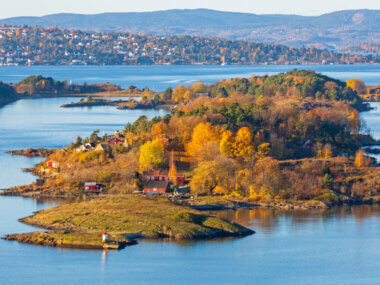 Découvrez cette petite île, le fjord de la ville d'Oslo ©Shutterstock