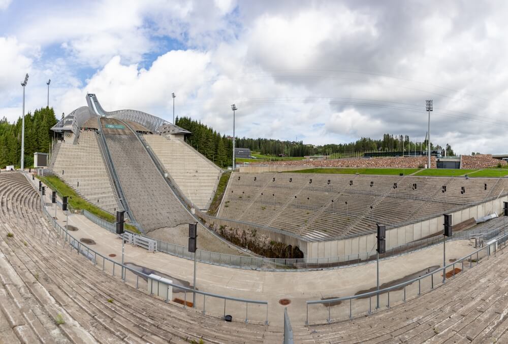 Visitez le Musée du ski de Holmenkollbakken, au pied du tremplin de saut à ski de Holmenkollen ©Shutterstock