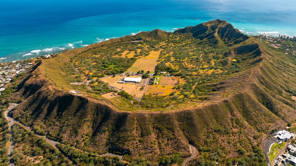 Diamond Head, l'ancien cratère volcanique ©Shutterstock
