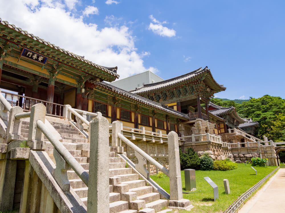 Le Temple Bulguksa, à Gyeogju en Corée-du-Sud ©Shutterstock