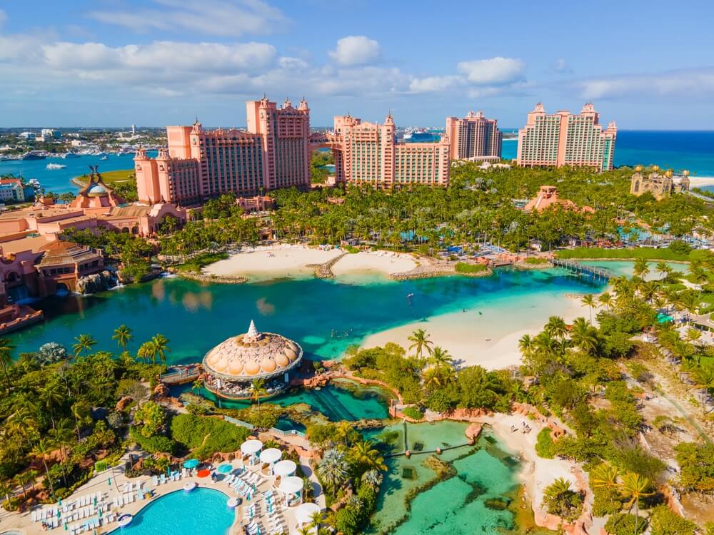 Le complexe hôtelier de Atlantis Paradise Island ©Shutterstock