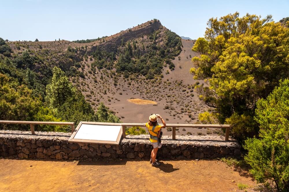Le volcan Fireba dans le parc de La Llania sur l'île de El Hierro ©Shutterstock