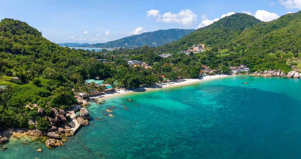 La plage paradisiaque de Koh Samui en Thaïlande ©Shutterstock