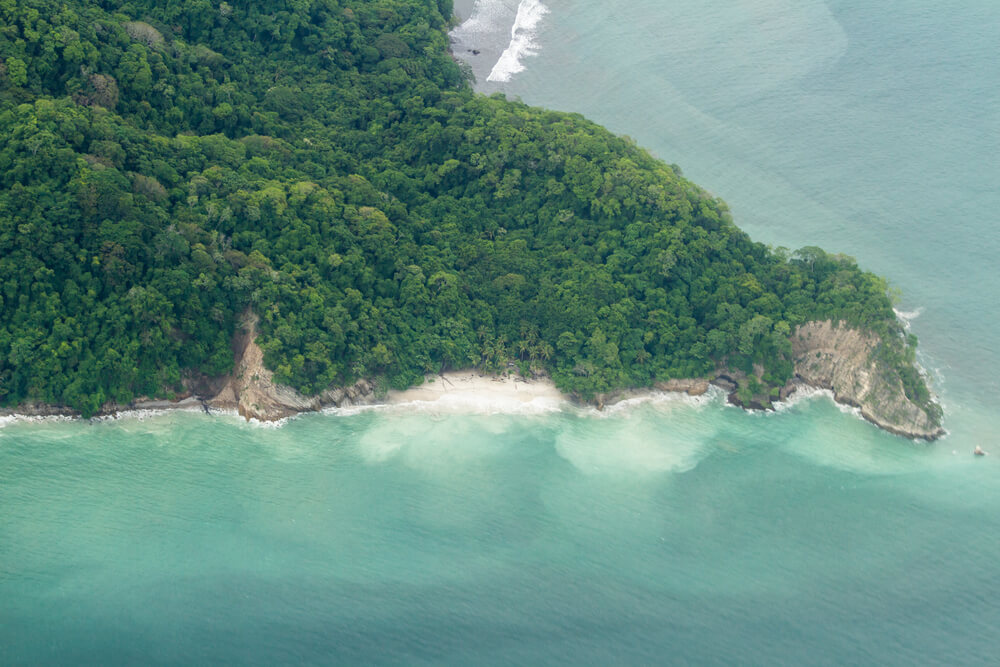 Une partie du golf de Nicoya qui avance dans la mer ©Shutterstock
