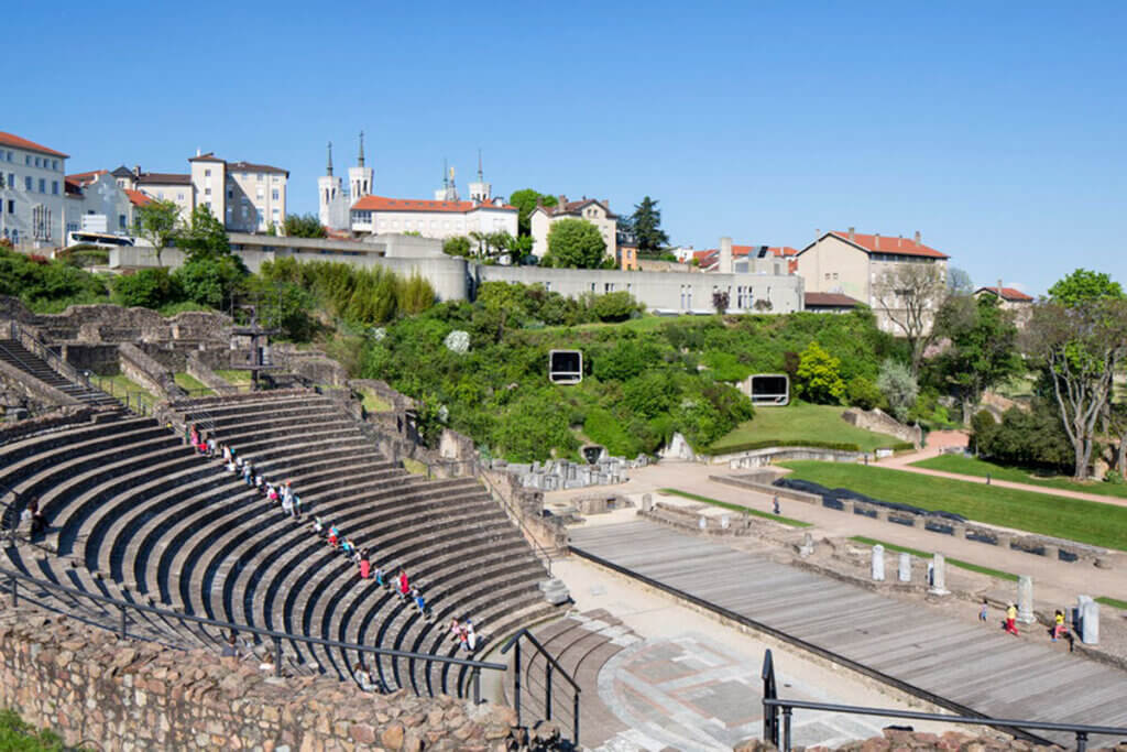 Visitez le l'amphithéâtre antique Lugdunum ©Visitez Lyon
