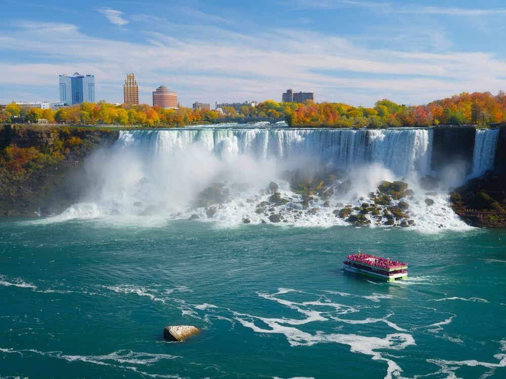 Les fabuleuses chutes du Niagara en face de Toronto ©Shutterstock