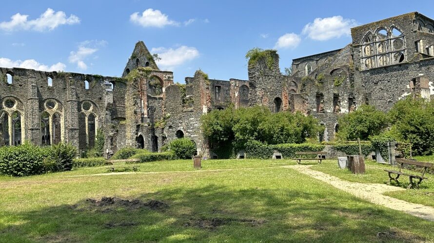 Visitez les vestiges de l'Abbaye de Villers à Villers-la-Ville ©RCF