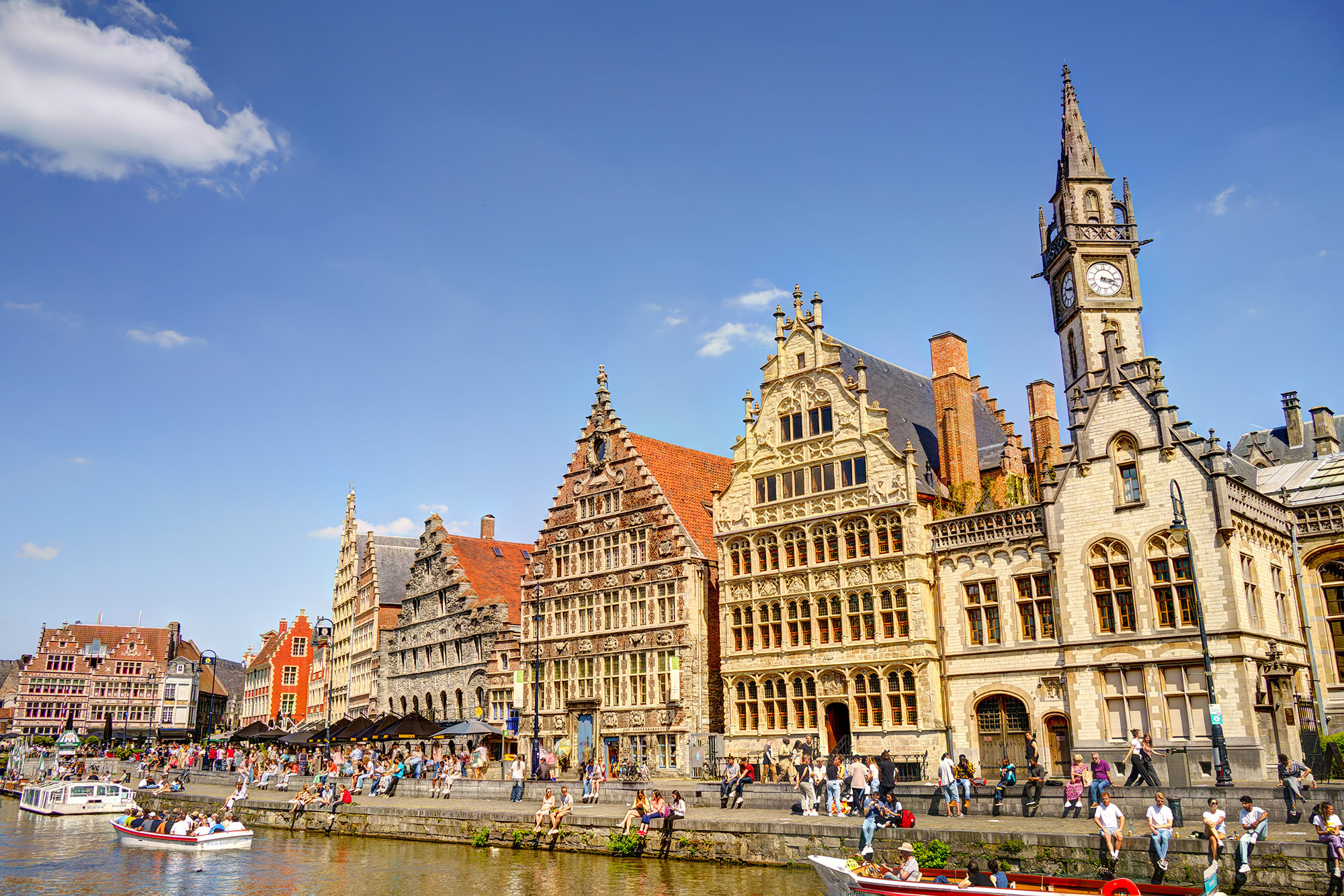 Visitez Gand lors de votre voyage en Belgique ©AdobeStock