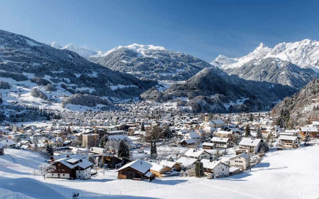 Schruns est l’une des stations de ski Autriche les plus réputées © Silberberg
