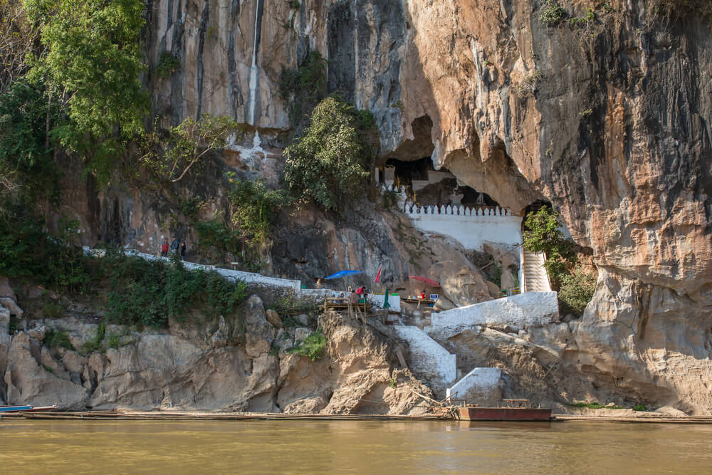 Vue sur les grottes de Pak Ou ©Shutterstock