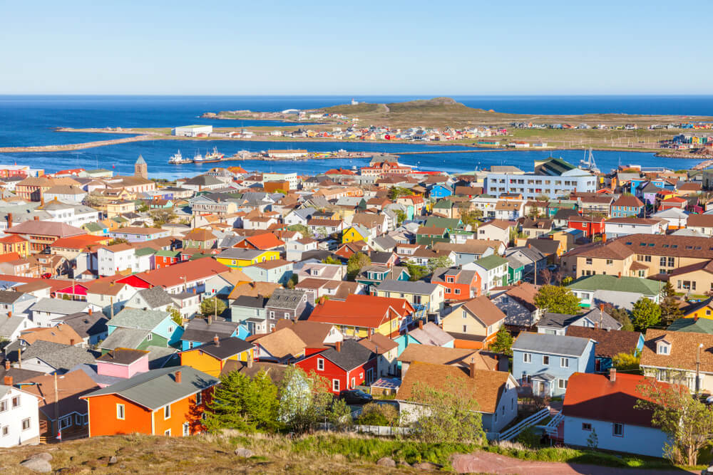 Panorama sur Saint-Pierre et Miquelon © Shutterstock