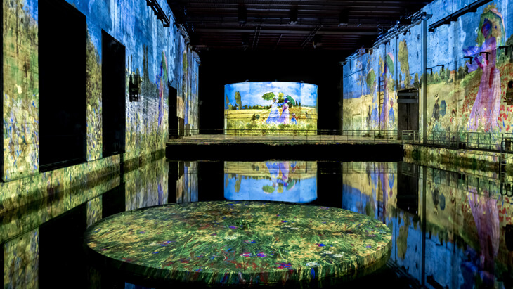 Les Bassins de Lumières à Bordeaux ©Arts & Vie