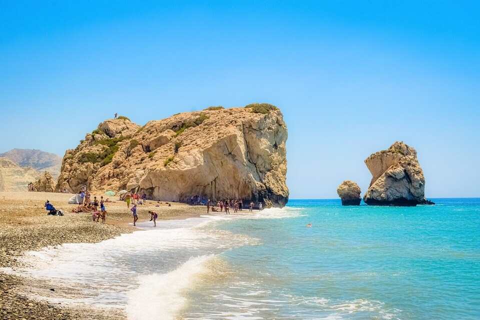 Le rocher d'Aphrodite, ou Pétra tou Romioú ©Pixabay