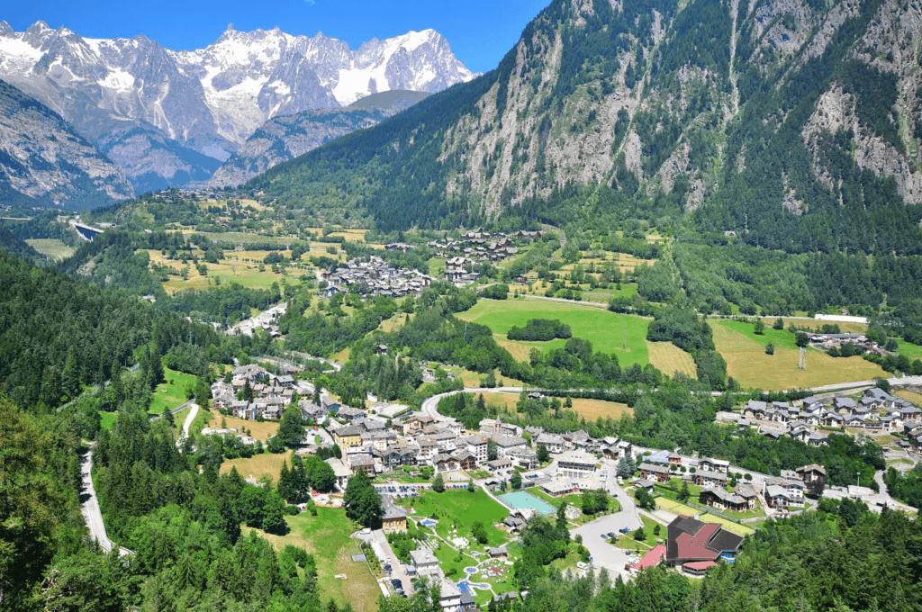 La vallée de Courmayeur a coeur du Val d'Aoste © Le Petit Futé