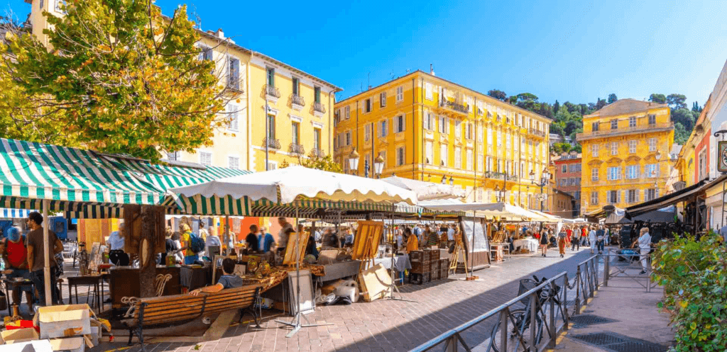 Les marchés du Cours Saleya à Nice © CityXee