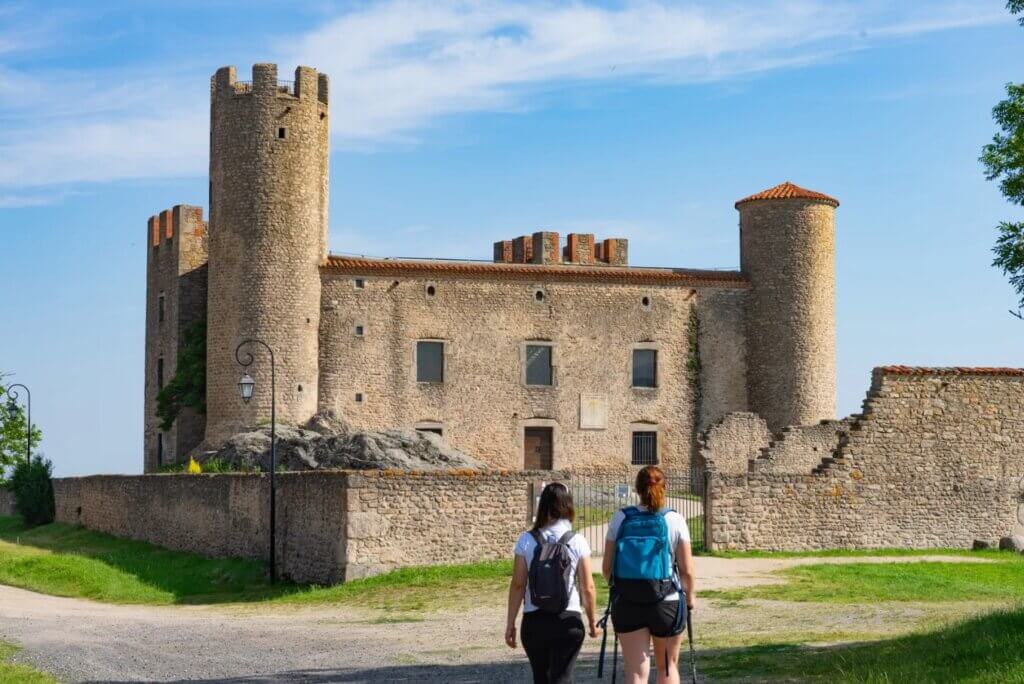 Venez visiter le château d'Essalois dans la Loire ©Gorges de la Loire