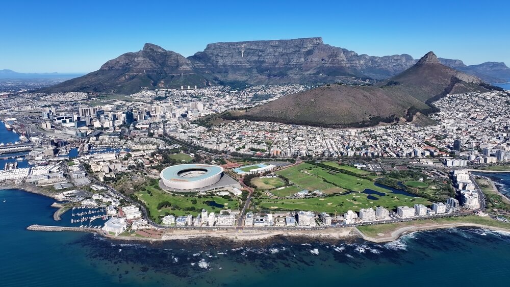 Vue sur le Cap et la montagne de la Table ©Shutterstock
