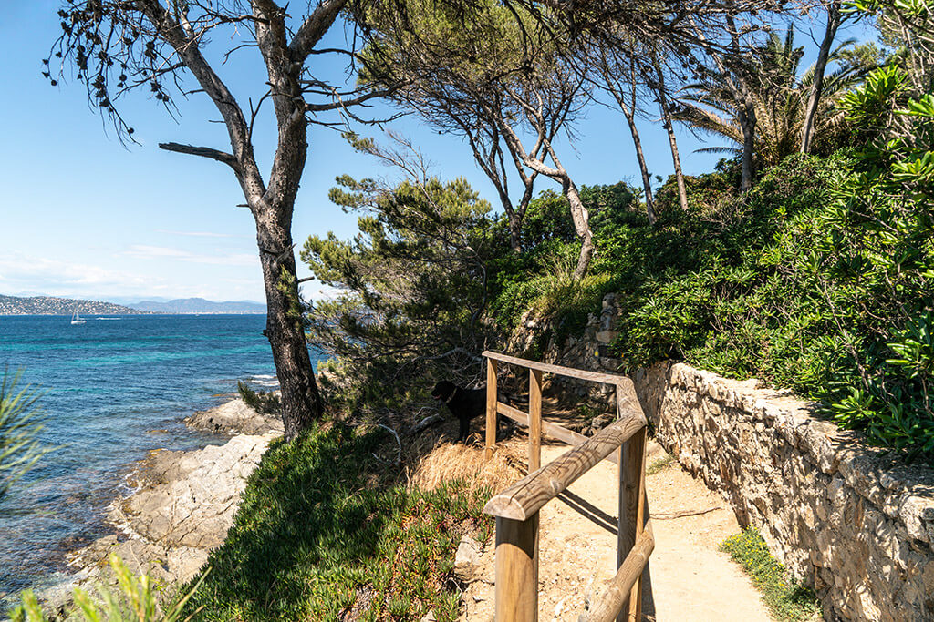Parcourez le sentier du littoral, aussi depuis Saint-Tropez ©Côte d'Azur unlimited