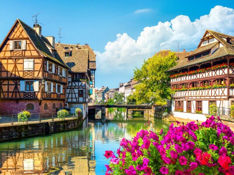 Visiter les maisons à colombages de la Petite France à Strasbourg ©Experience Outdoor
