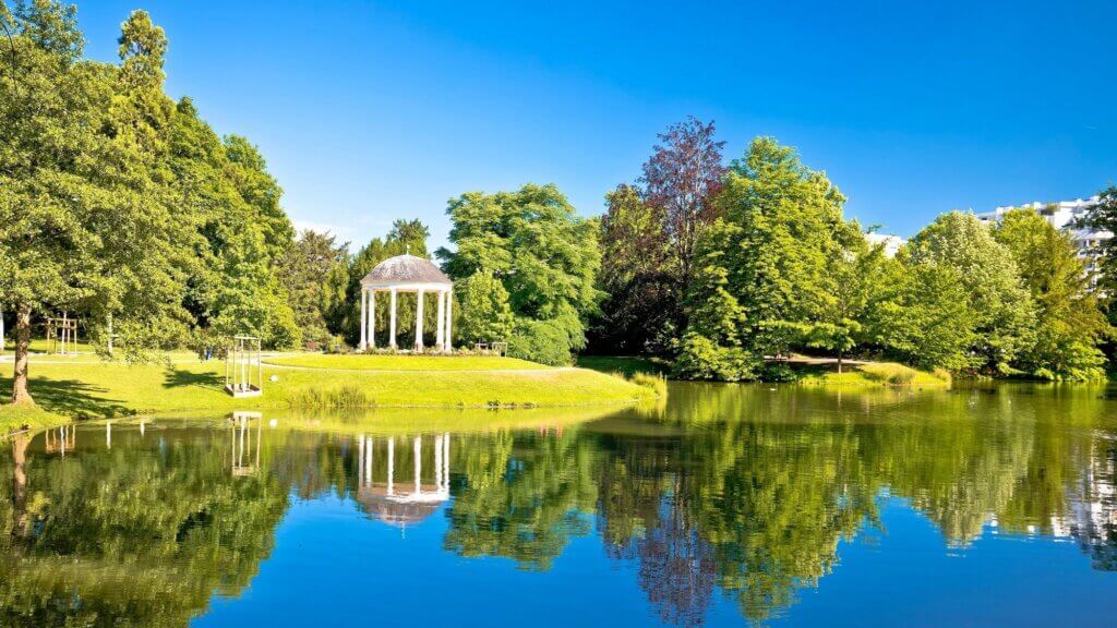 Le Parc de l'Orangerie à Strasbourg ©Le Bonbon