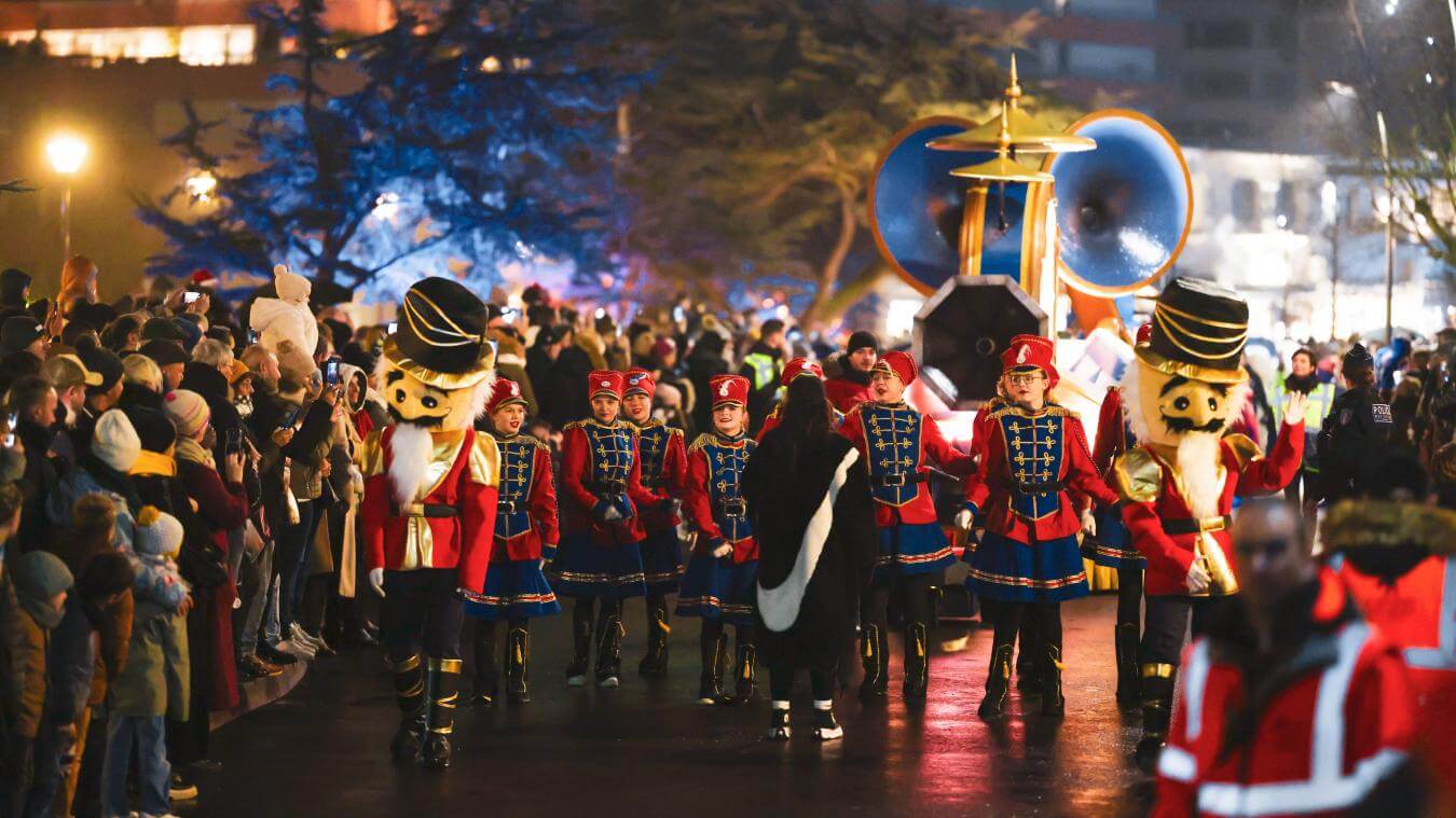 La grande parade du marché de Noël du Touquet ©Tendances & Co
